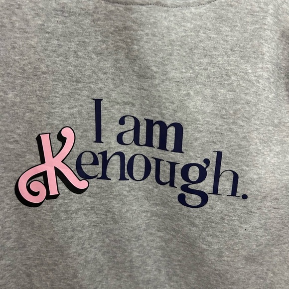 Barbie “I am Kenough” Sweatshirt, Sz L - Picture 2 of 5